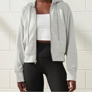 A&F YPB neoknit Full Zip Hoodie